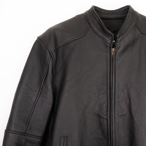 Luxury Pedregal sheepskin jacket photographed in studio setting.