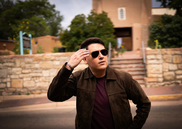 Luxury handcrafted Nubuck jacket for men, designed with artisanal detail.